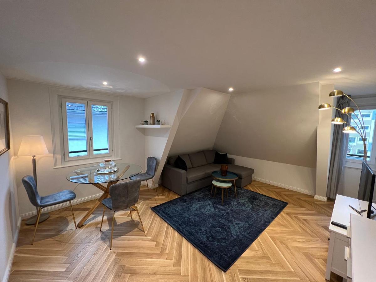 Moderne Wohnung Mit Pilatusblick 4 Pax Hergiswil Eksteriør bilde